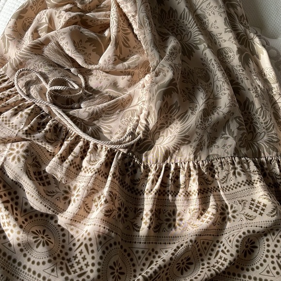 Lioness Ruched Maxi Skirt / Smoky - Picture 12 of 12